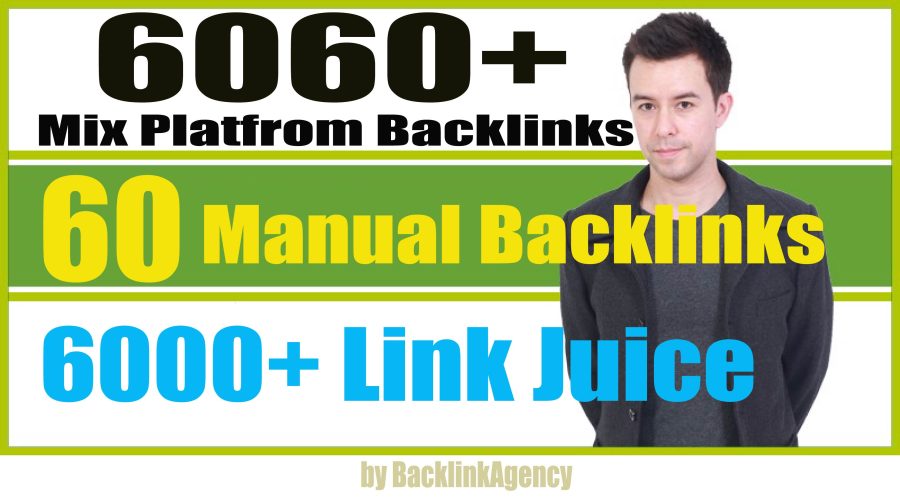 6060+ Mix Platform Backlinks Web2, Profile, Wiki, Bookmark, Edu-Gov & 6K Tier2